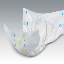 Adult diaper (open)