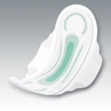 Sanitary pad — anatomy